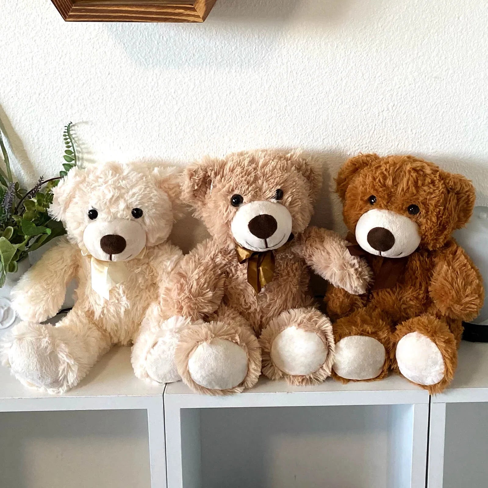 3 Packs Teddy Bear 13.8'' Cute Soft Stuffed Animal Plush Toys