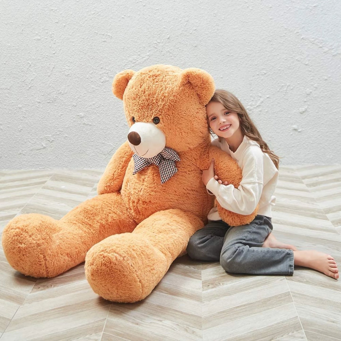 Giant Teddy Bear 55" Stuffed Animal Soft Big Bear Plush Toy