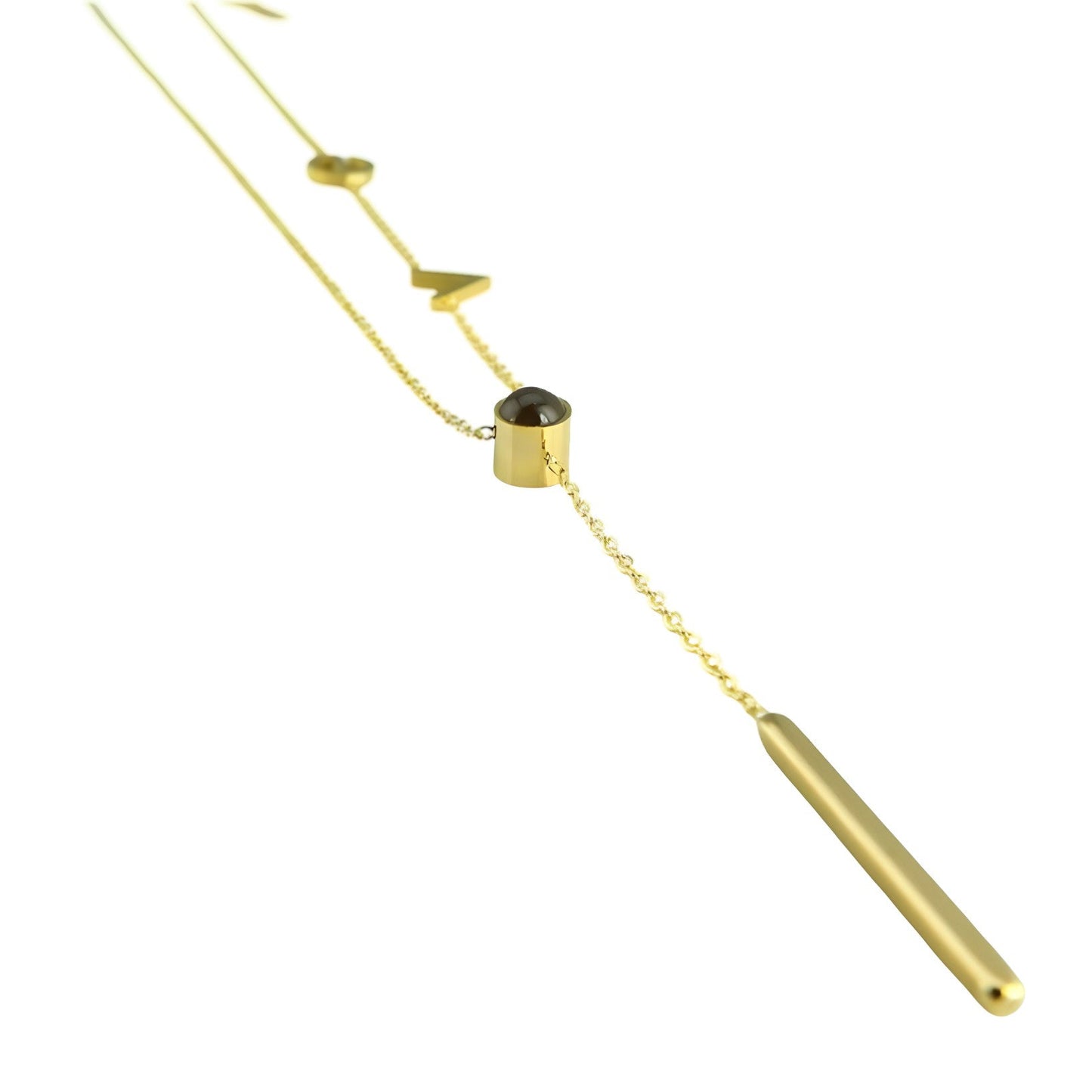 Collier Modern Love - Plaqué or 18 carats - BWCL093-00