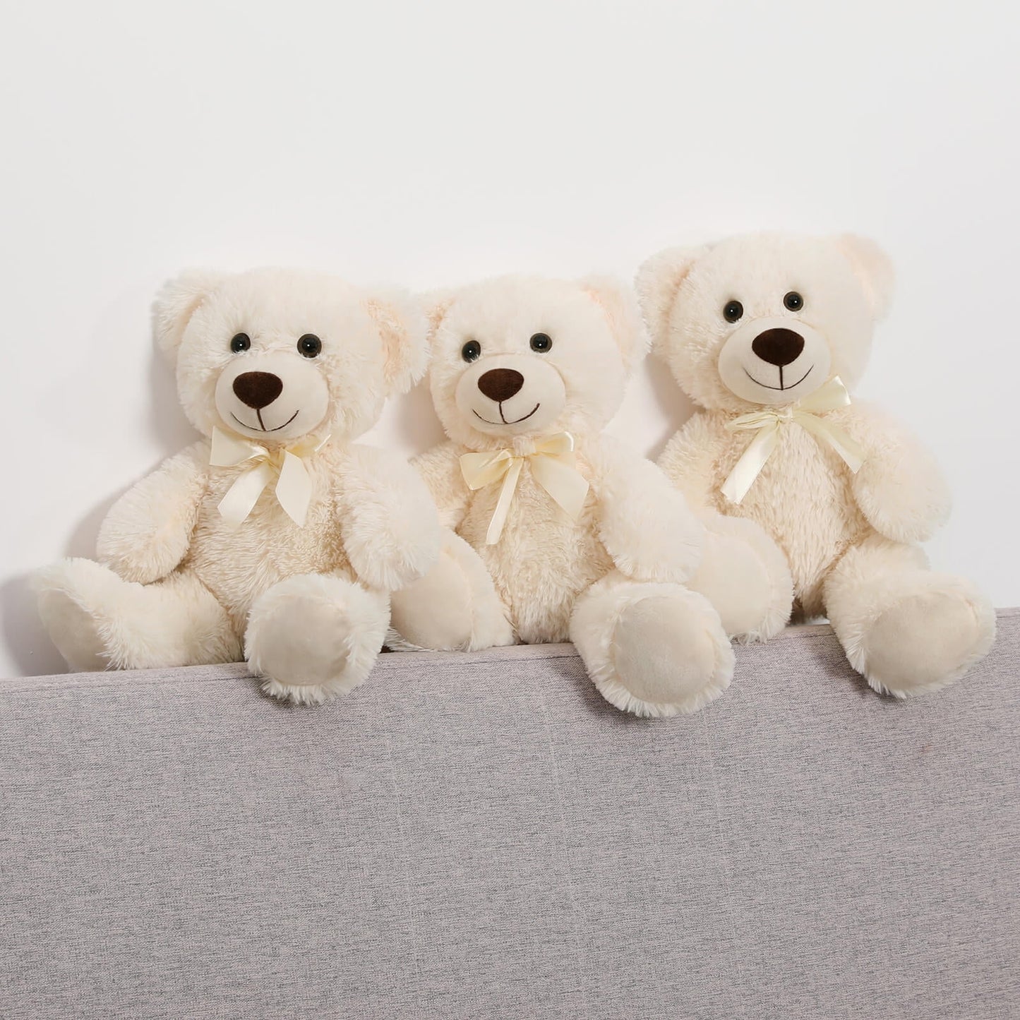 3 Packs Teddy Bear 13.8'' Cute Soft Stuffed Animal Plush Toys