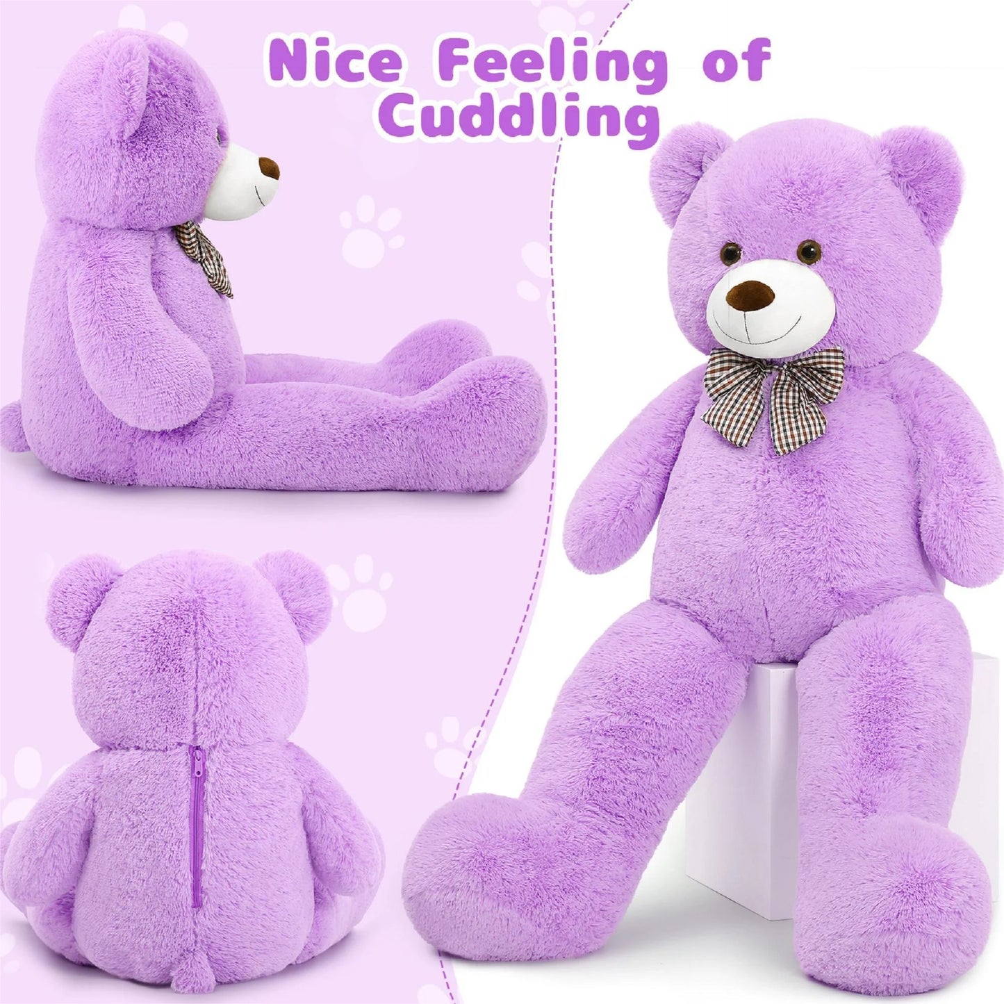 Maogolan Giant Teddy Bear 47" Large Stuffed Animals Plush Toy